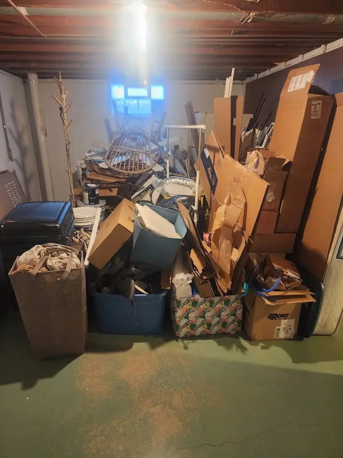 Roll-off dumpster container at job site for Construction Dumpster Rental in Fort Myers